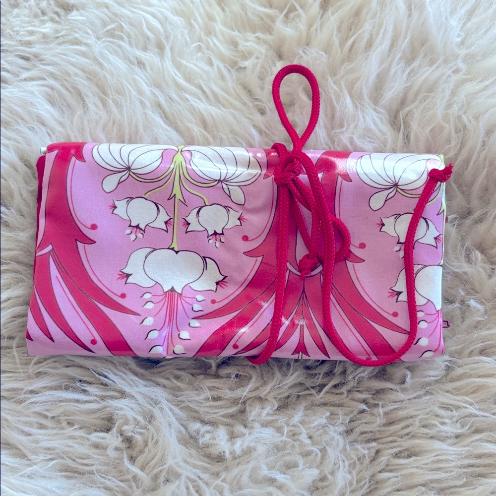 Nwot Objects Of Desire Lotus Jewelry Bag View 2